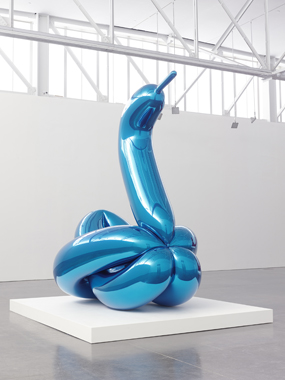 Balloon Swan (Blue)