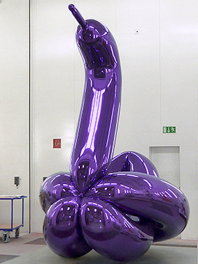 Balloon Swan (Violet)