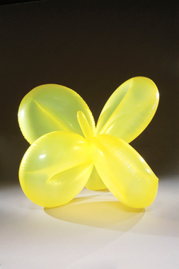 Inflatable Balloon Flower (Yellow)