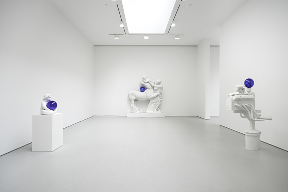 Jeff Koons: Gazing Ball, David Zwirner Gallery, New York, 2013.