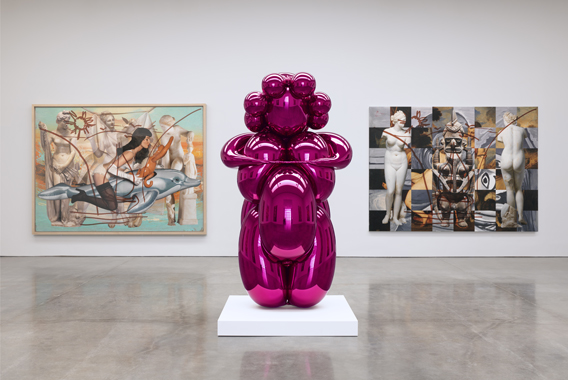 Jeff Koons: New Paintings and Sculpture, Gagosian Gallery, New York, 2013.